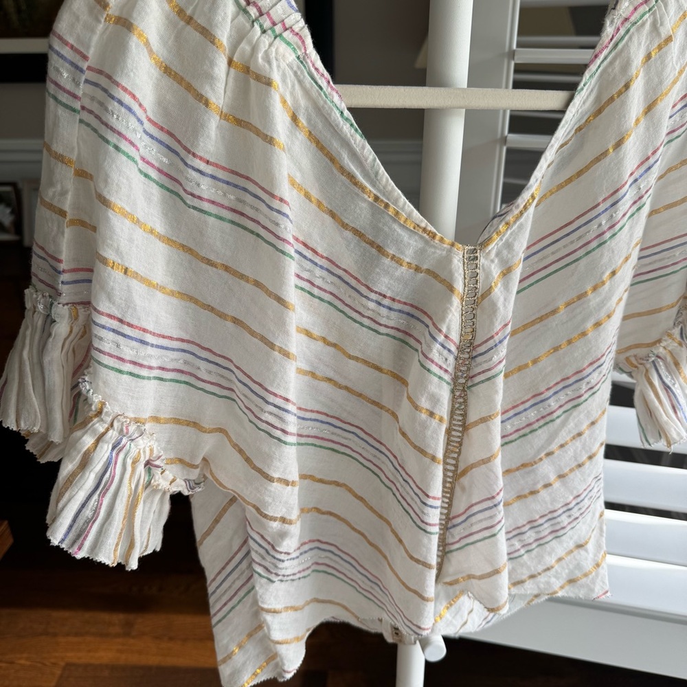 SAYLOR Multicolor Striped Top - Picture 6 of 9